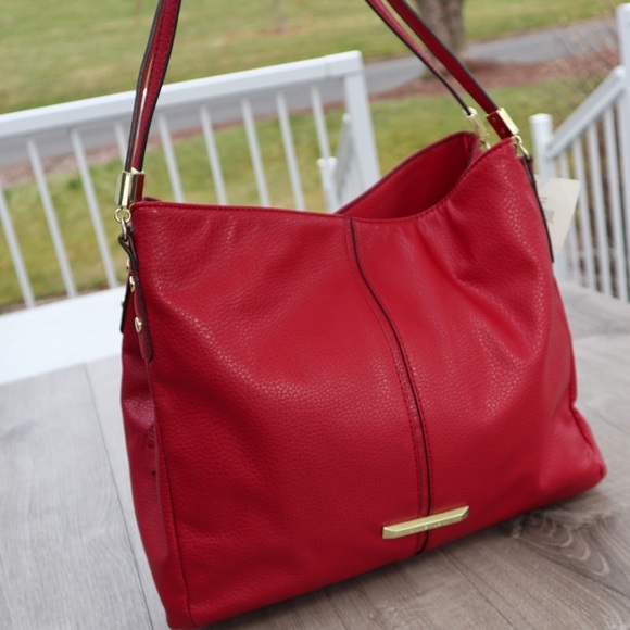 non woven bag red